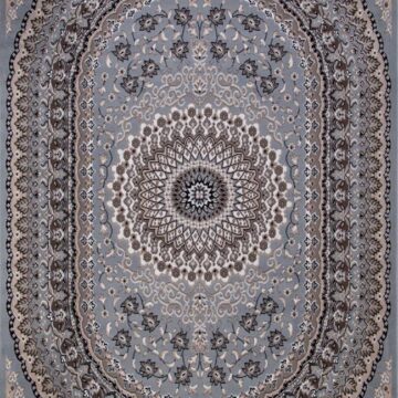 Ковер SIERRA ( СИЕРРА ) D504 - BLUE-BROWN 2