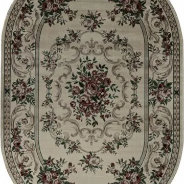Ковер COLIZEY ( КОЛИЗЕЙ ) D057 - CREAM ( Овал )
