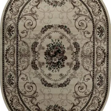 Ковер COLIZEY ( КОЛИЗЕЙ ) D066 - CREAM ( Овал )