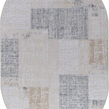 Ковер CUBA ( КУБА) F387 - BEIGE ( Овал )