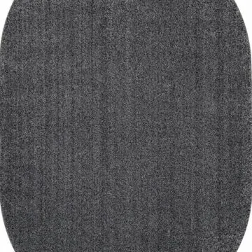 Ковер SOFIA ( СОФИЯ ) T600 - BLACK ( Овал )