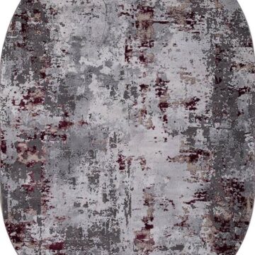 Ковер GRAND ( ГРАНД ) 23319 - 950 GREY / PURPLE ( Овал )