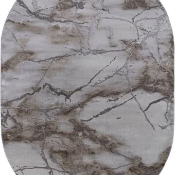 Ковер GRAFF ( ГРАФФ ) 3270 - GRAY-BEIGE ( Овал )