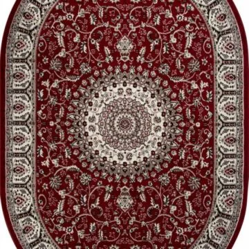 Ковер GAVANA ( ГАВАНА ) D409 - RED ( Овал )