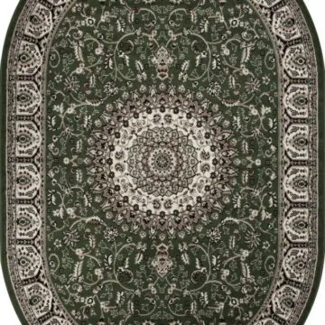 Ковер GAVANA ( ГАВАНА ) D409 - GREEN ( Овал )