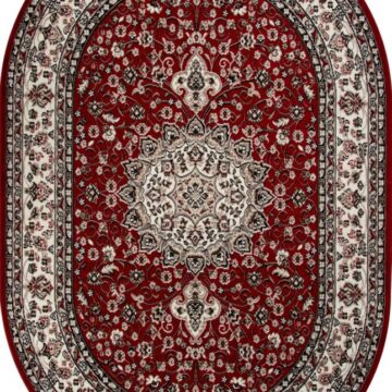 Ковер GAVANA ( ГАВАНА ) D411 - RED ( Овал )
