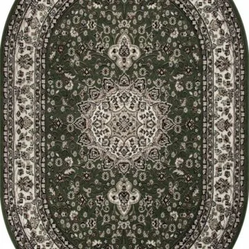 Ковер GAVANA ( ГАВАНА ) D411 -GREEN ( Овал )
