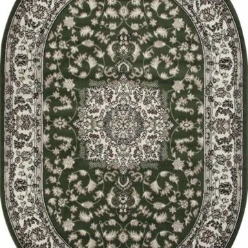 Ковер GAVANA ( ГАВАНА ) D412 - GREEN ( Овал )