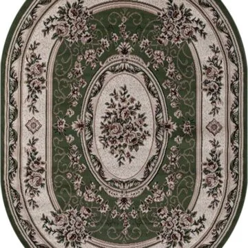 Ковер GAVANA ( ГАВАНА ) 5444 - GREEN ( Овал )