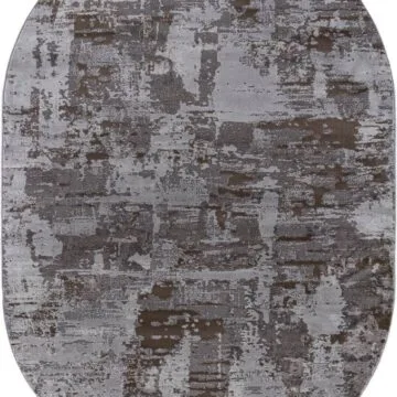 Ковер GRAFF ( ГРАФФ ) F238 - GRAY-BEIGE ( Овал )