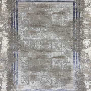 Ковер OTTO ( ОТТО ) 30004A - D.GREY / L.BLUE