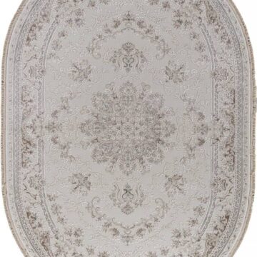 Ковер JASMINE ( ЖАСМИН ) 35760Z - CREAM / CREAM ( Овал )