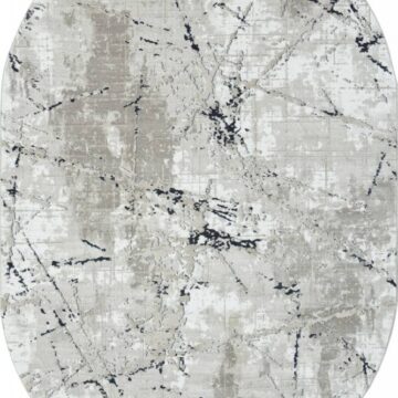 Ковер NENSI ( НЕНСИ ) GL038G - GREY / GREY ( Овал )