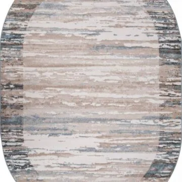 Ковер NATUREL ( НАТУРЕЛЬ ) D983 - BEIGE-BLUE ( Овал )