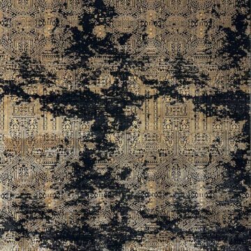 Ковер DAHLIA ( ДАХЛИЯ ) 8624A - BLACK / ORANGE