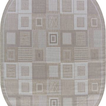 Ковер KAIR ( КАИР) S138 - BEIGE ( Овал )
