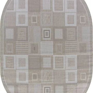 Ковер KAIR ( КАИР) S138 - BEIGE ( Овал )
