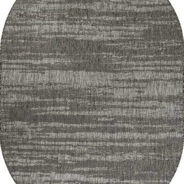 Ковер KAIR ( КАИР) S143 - GRAY ( Овал )