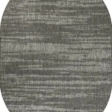 Ковер KAIR ( КАИР) S143 - GRAY ( Овал )