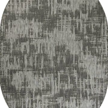 Ковер KAIR ( КАИР) S144 - GRAY ( Овал )