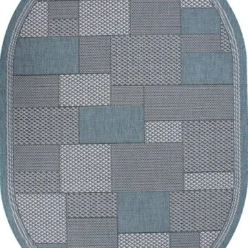Ковер KAIR ( КАИР) S148- BLUE ( Овал )