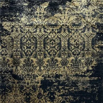 Ковер DAHLIA ( ДАХЛИЯ ) 9618A - BLACK / GOLD