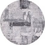 Ковер ARMINA ( АРМИНА ) 03758А - GREY / GREY ( Круг )