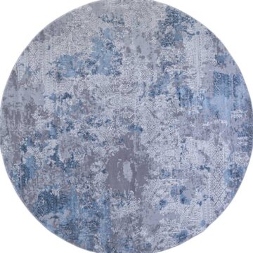 Ковер ARMINA ( АРМИНА ) 03851А - BLUE / BLUE ( Круг )
