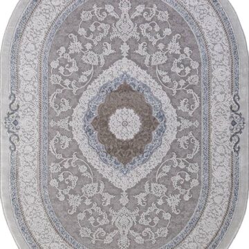 Ковер ARMINA ( АРМИНА ) 03874А - BLUE / BLUE ( Овал )
