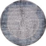 Ковер ARMINA ( АРМИНА ) 03878А - BLUE / BLUE ( Круг )