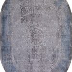 Ковер ARMINA ( АРМИНА ) 03878А - BLUE / BLUE ( Овал )