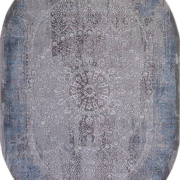 Ковер ARMINA ( АРМИНА ) 03878А - BLUE / BLUE ( Овал )