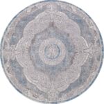 Ковер ARMINA ( АРМИНА ) 03880А - BLUE / BLUE ( Круг )