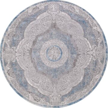 Ковер ARMINA ( АРМИНА ) 03880А - BLUE / BLUE ( Круг )