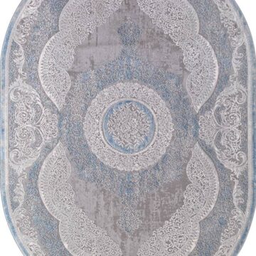 Ковер ARMINA ( АРМИНА ) 03880А - BLUE / BLUE ( Овал )