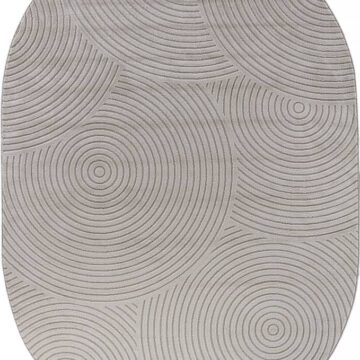 Ковер DIOS ( ДИОС) F410 - LIGHT BEIGE ( Овал)