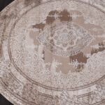 Ковер ARMINA ( АРМИНА ) 03704A - BROWN / BROWN ( Круг )