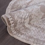 Ковер ARMINA ( АРМИНА ) 03704A - BROWN / BROWN ( Круг )