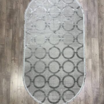 Ковер TABOO ( ТАБУ ) U003A - GREY / HB.GREY ( Овал )