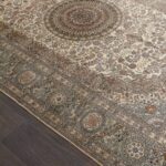 Ковер TIBET SILK & SILK ( ТИБЕТ СИЛК ЭНД СИЛК ) S-02 - СREAM / BLUE