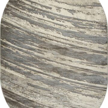 Ковер TORNADO ( ТОРНАДО ) F304 - BEIGE-BROWN ( Овал )