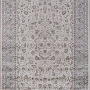 Ковер VALENCIA DELUXE ( ВАЛЕНСИЯ ДЕЛЮКС ) F014 - CREAM-L.BLUE