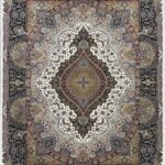 Ковер ABRISHIM ( АБРИШИМ ) 3824A CREAM/LACIVERT