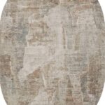 Ковер AFINA ( АФИНА ) F428AB - BEIGE / PUDRA ( Овал )