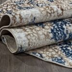 Ковер ANTEP ( АНТЕП ) O1699 - 630 CREAM / BLUE ( Овал )