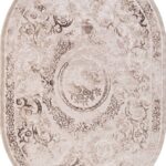 Ковер ARMINA ( АРМИНА ) 03701A - BROWN / BROWN ( Овал )