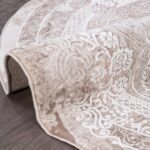 Ковер ARMINA ( АРМИНА ) 03707A - BROWN / BROWN ( Круг )