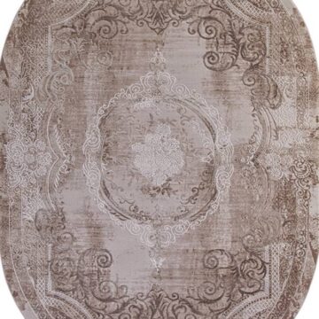 Ковер ARMINA ( АРМИНА ) 03707A - BROWN / BROWN ( Овал )