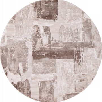 Ковер ARMINA ( АРМИНА ) 03710A - BROWN / BROWN ( Круг )