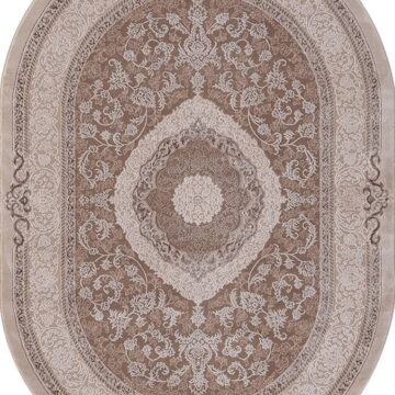 Ковер ARMINA ( АРМИНА ) 03874B - BROWN / BROWN ( Овал )